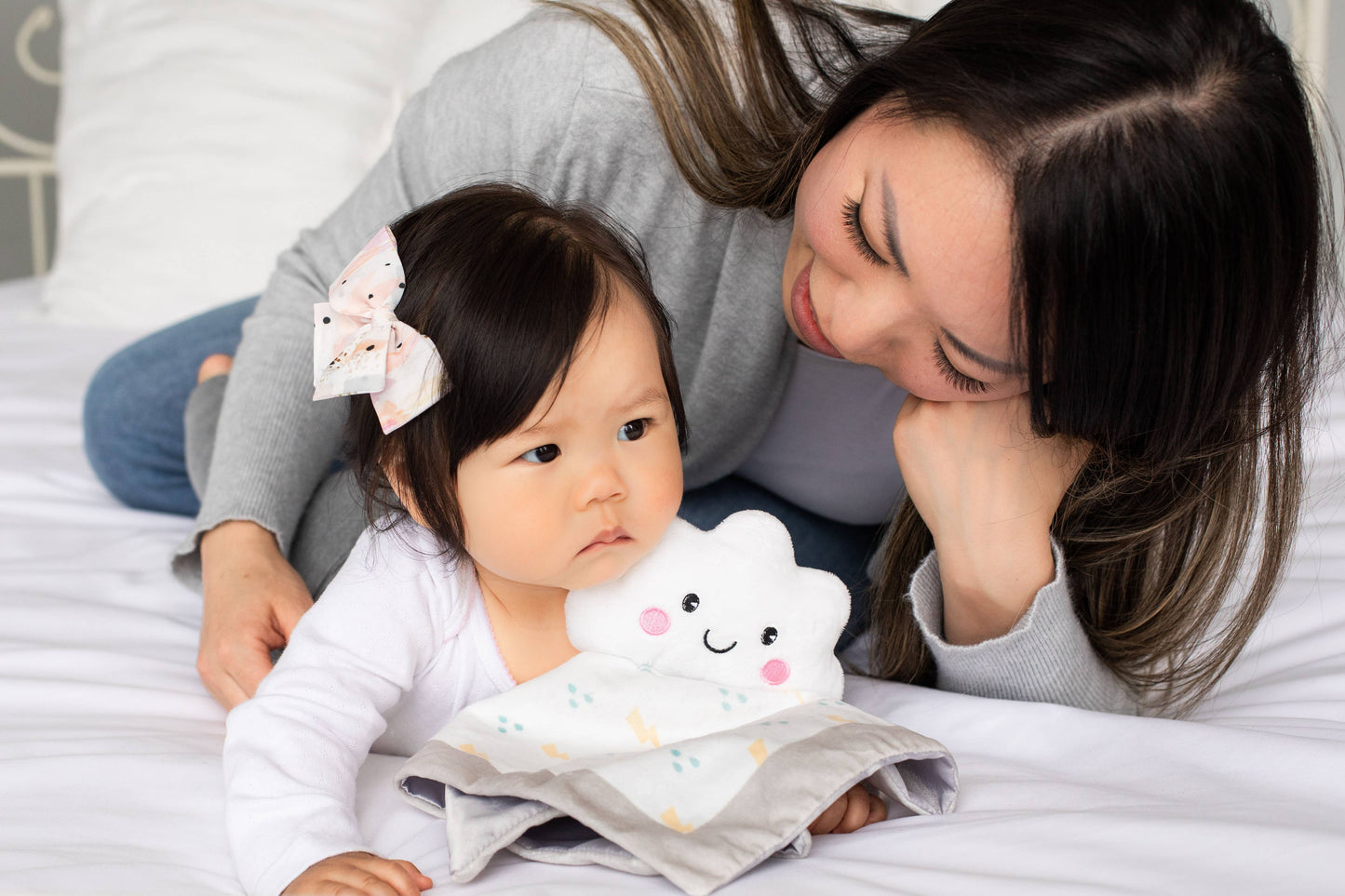 Cloud Baby Lovey Blanket