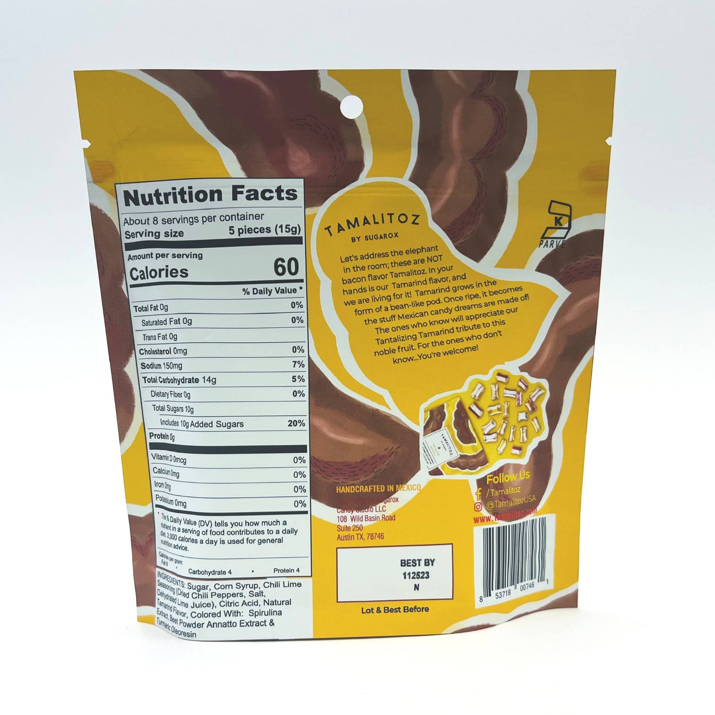 Tamarind Tamalitoz Candy