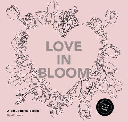 Love In Bloom Coloring Book