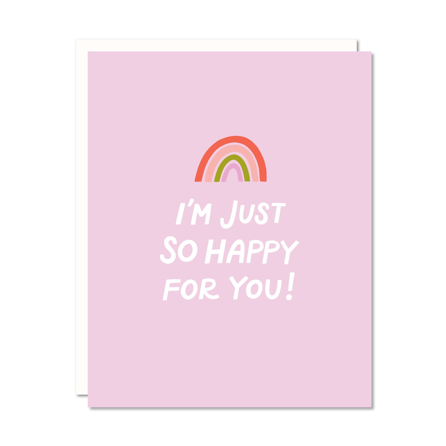 So Happy for You Greeting Card
