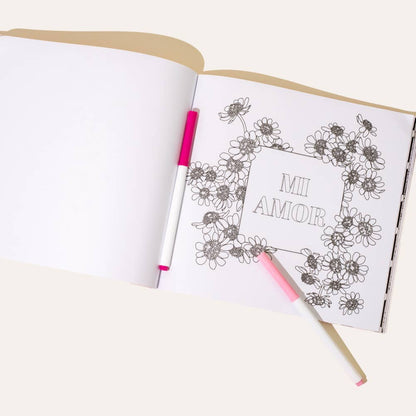 Love In Bloom Coloring Book