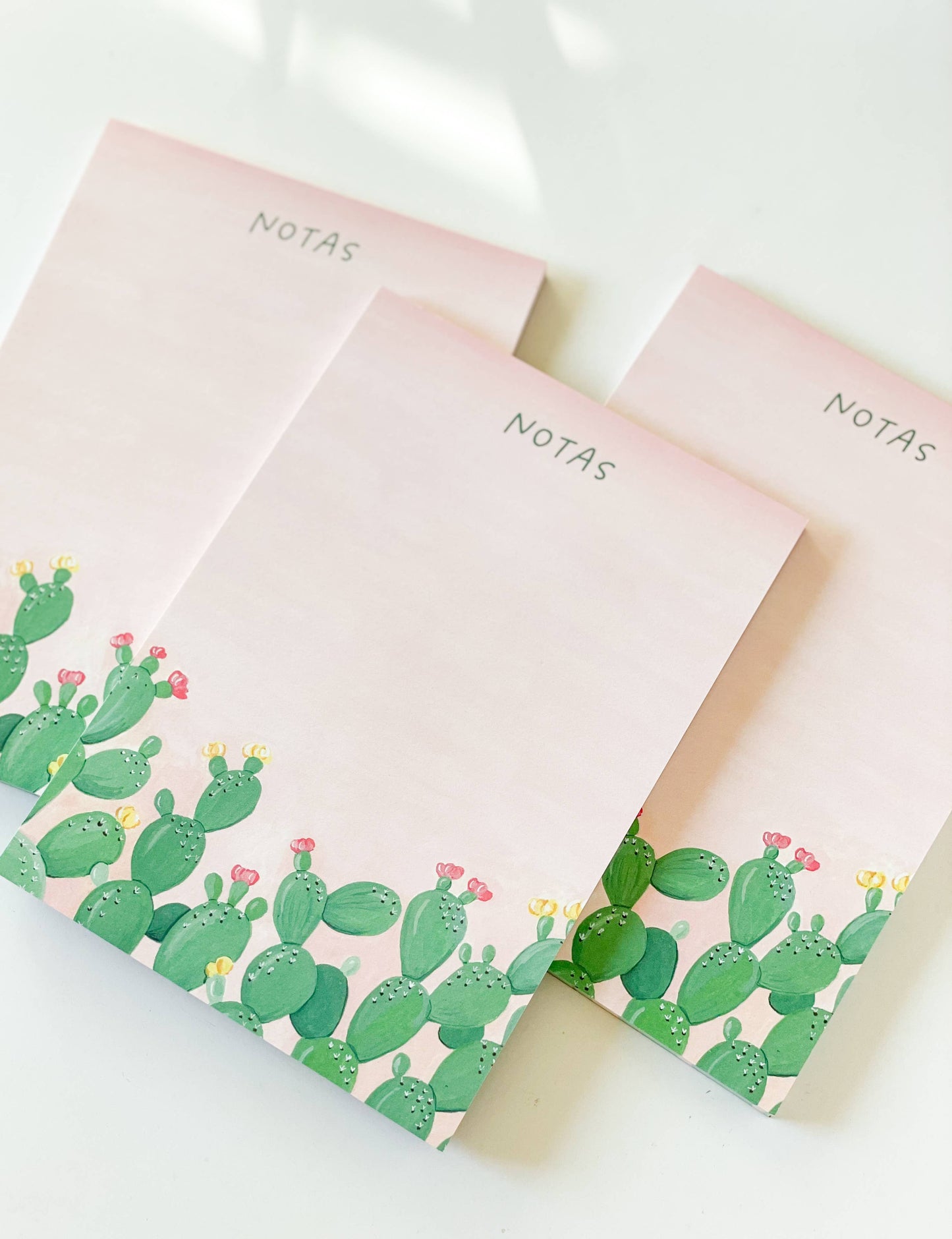 Spanish Notas Nopales Notepad