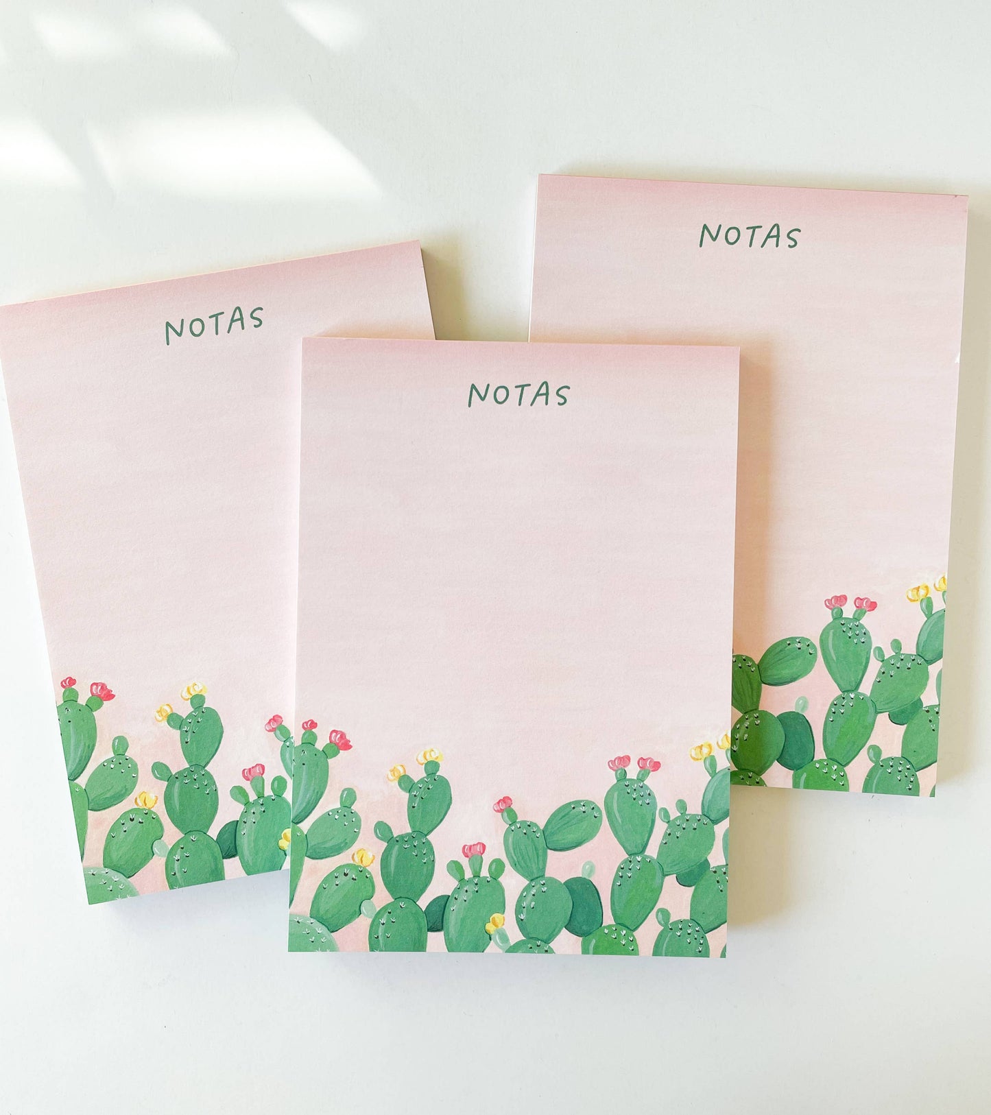 Spanish Notas Nopales Notepad