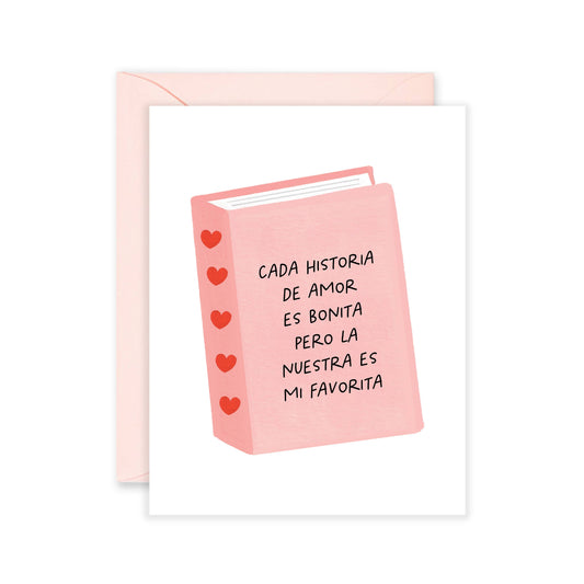Historia Love Greeting Card | Dia De San Valentin