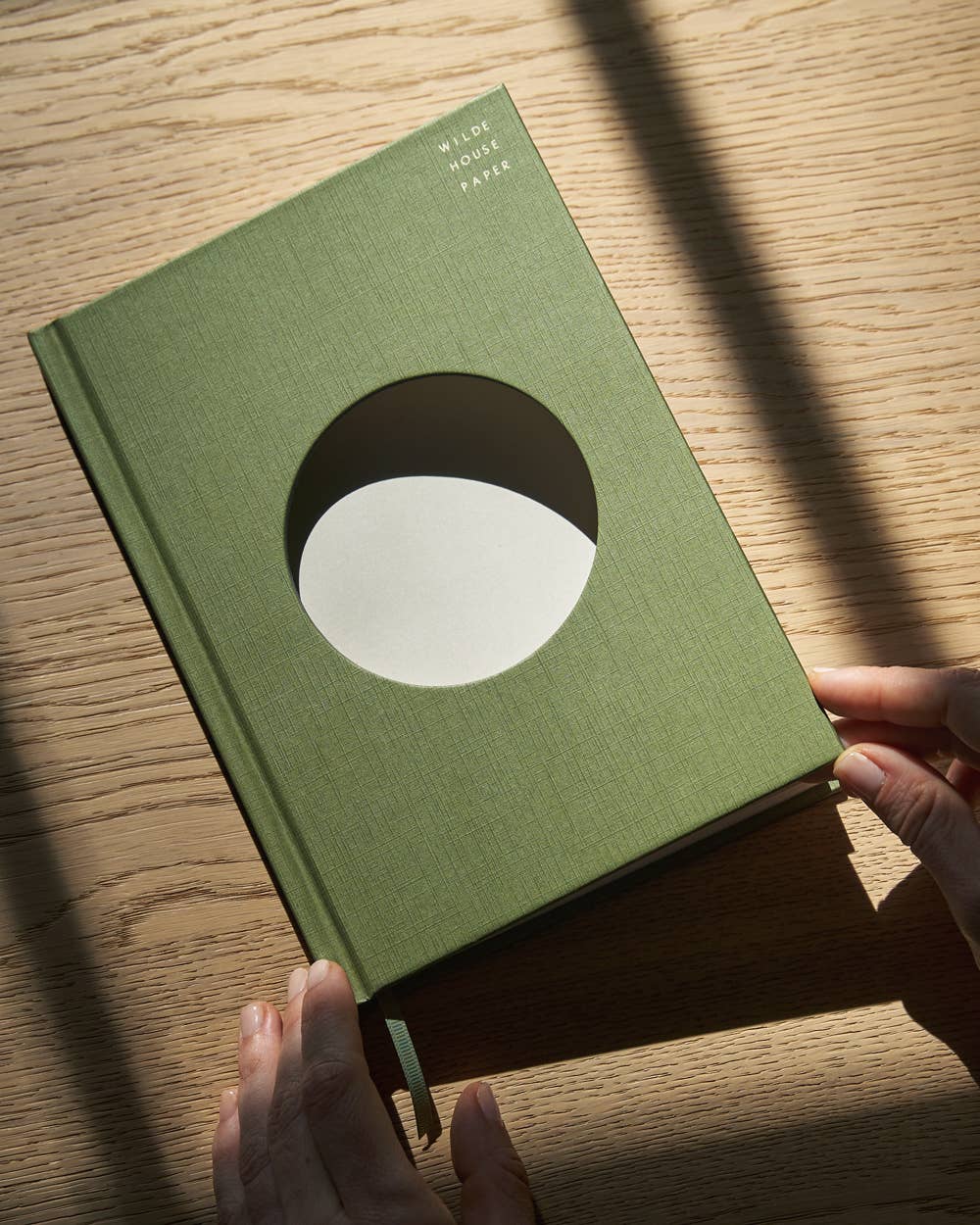 Open Journal in Moss (Wilde)