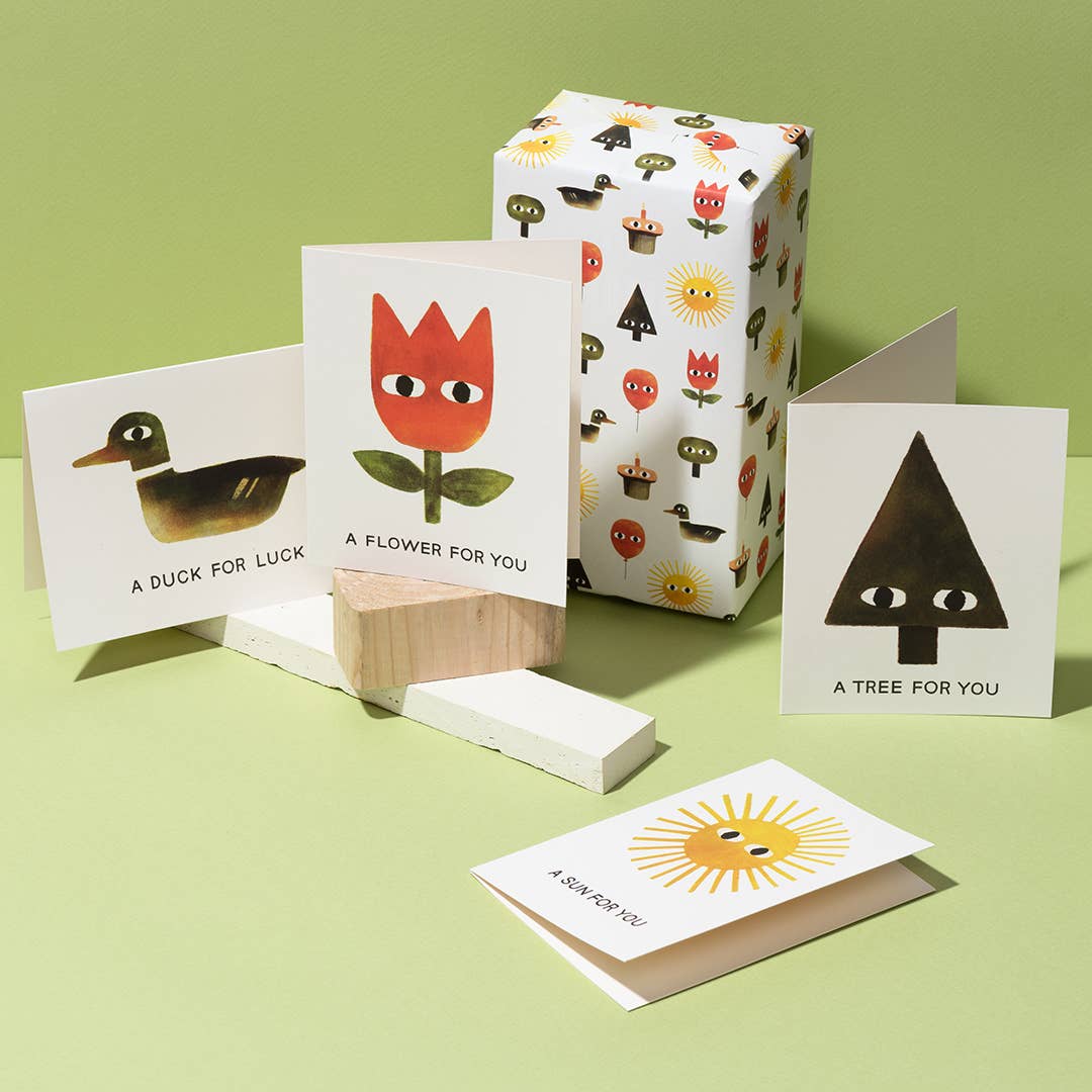 Duck for Luck Greeting Card