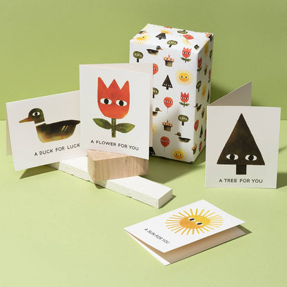 Duck for Luck Greeting Card