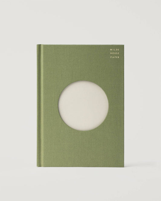 Open Journal in Moss (Wilde)