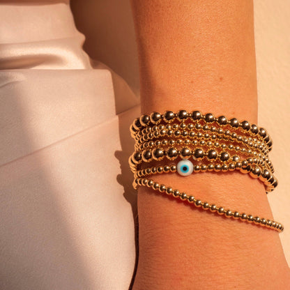 EVIL EYE BEAD BRACELET