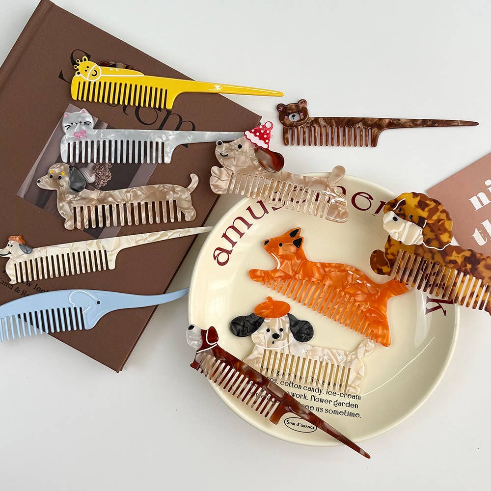 Animal Hair Combs