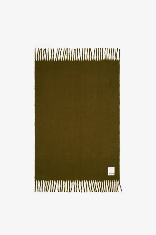 The Reykjavik Throw - 100% Recycled - Sea Kelp - FW25