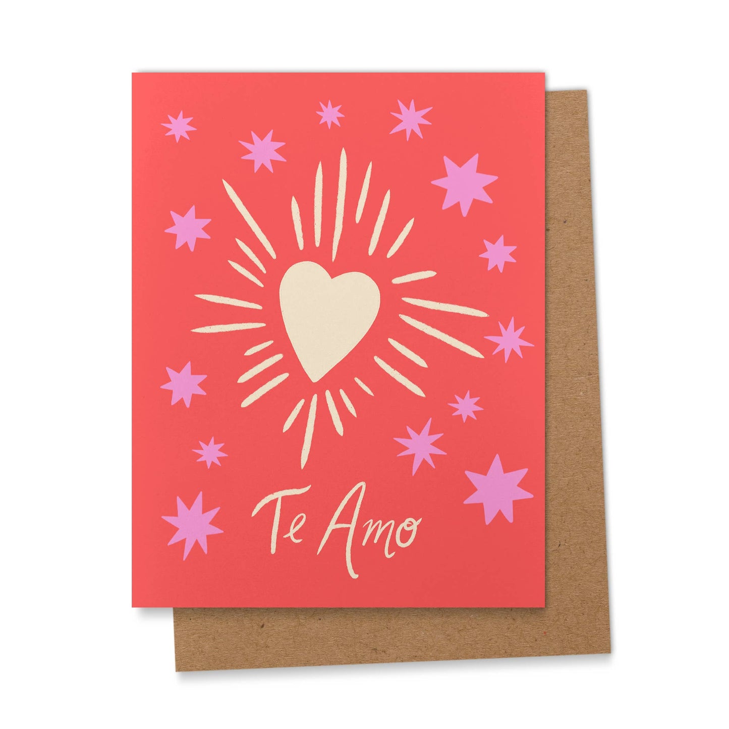 Te Amo Spanish Valentine's Day Greeting Card 